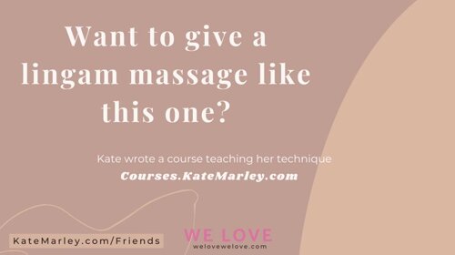 porm hub - Kate Marley Close-up of Sensual Prostate Massage
