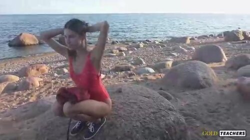 Beach Fuck Pov - Amazing teen xxx sex com brunette sucking cock on beach ðŸŒ MEGAPORN world