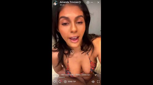 Amanda Trivizas Nude Masturbation Livestream Leaked 5