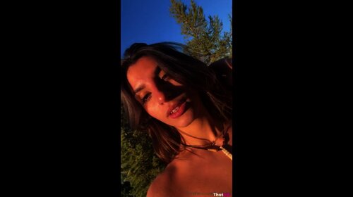 Ika D'Auria aka Bufalika Outdoor POV Fuck OF Video