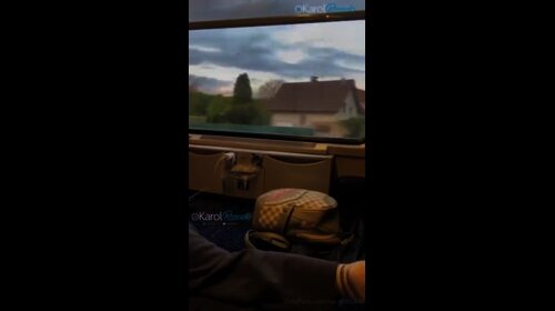 Karol Rosado Gets Roughly Fucked On A Train