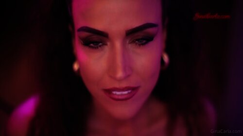 Gina Carla POV Dildo Cum in My Mouth Video
