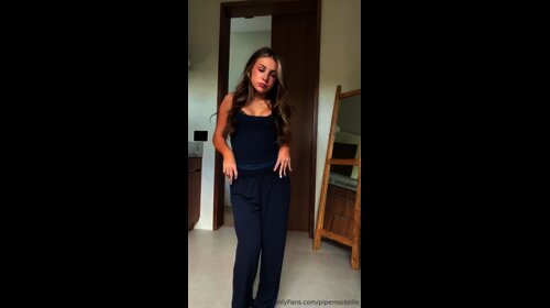 Piper Rockelle Strappy Lingerie See Thru PPV Video Leaked