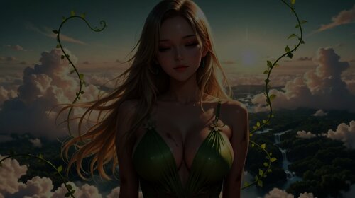 Freesex - Angelic Blonde Bloom Gets Heavenly Creampie in Paradise