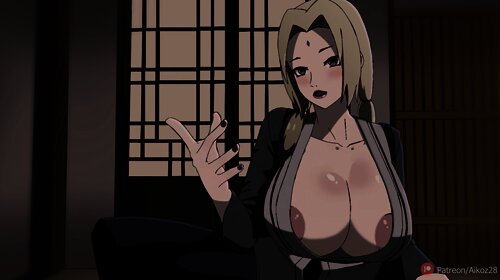 saruei cosplay - Tsunade Animation Full Pov
